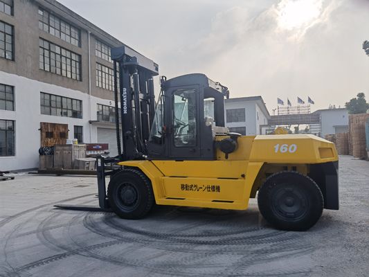 コマツー FD160 16トンのディーゼルフォークリフト 中古 家庭用 フォーク幅 1200mm