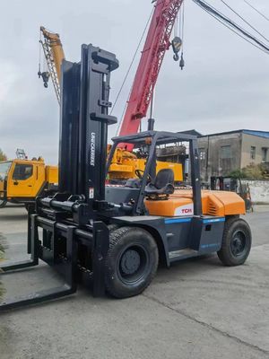 体重 KG 10000 kg 状態良好 Tcm 10トンのフォークリフト FD100 中古スタッカー 日本原産