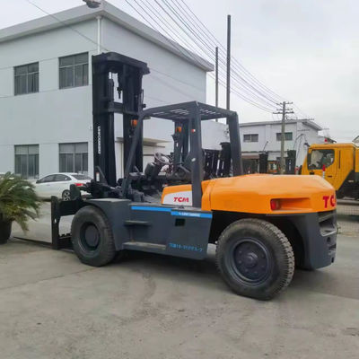 体重 KG 10000 kg 状態良好 Tcm 10トンのフォークリフト FD100 中古スタッカー 日本原産
