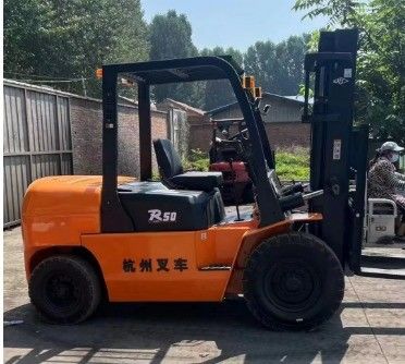 ハンチャ R100 R30 ディーゼルフォークリフト 5000 kg 衣料店の倉庫業務用