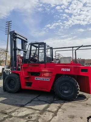 25トンの二手三?? FD250ディーゼルフォークリフトで優れたパフォーマンスを体験