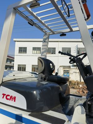 日本製 TCM FD100 ディーゼルフォークリフト 10 トンの倉庫コンテナ パレットリフティングトラック