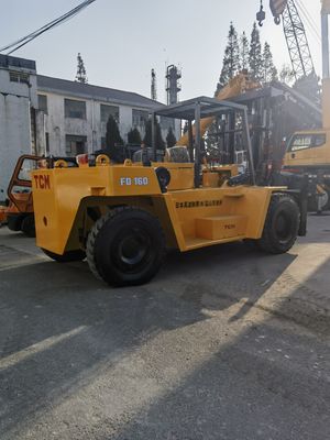 16000 kg 重量 TCM FD160 ディーゼルフォークリフト あなたの予算内で印刷店のために