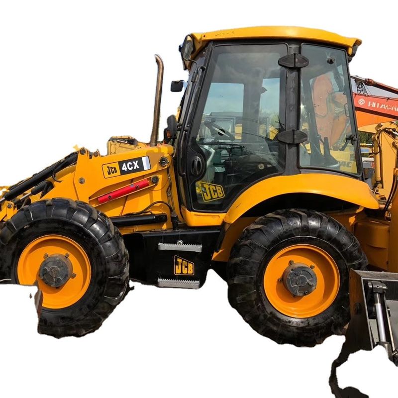 オリジナルエンジン付き中古JCB 4CXバックホー