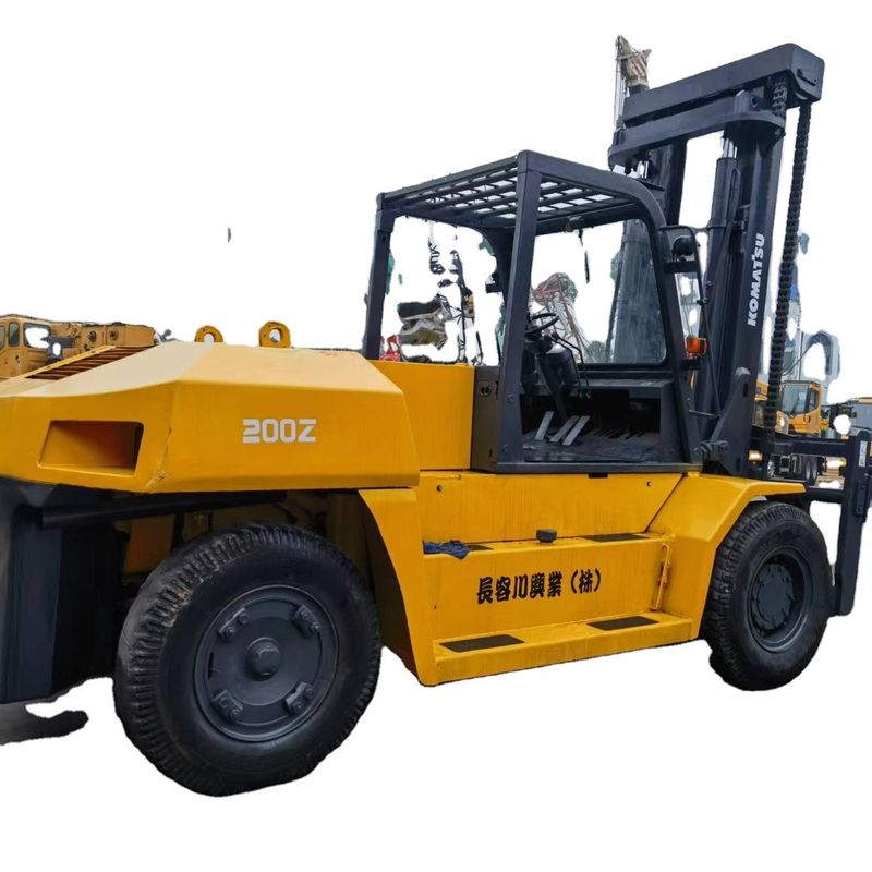 コマツー 100% 日本 オリジナル FD200 20 トン 中古フォークリフト フォーク幅550mm