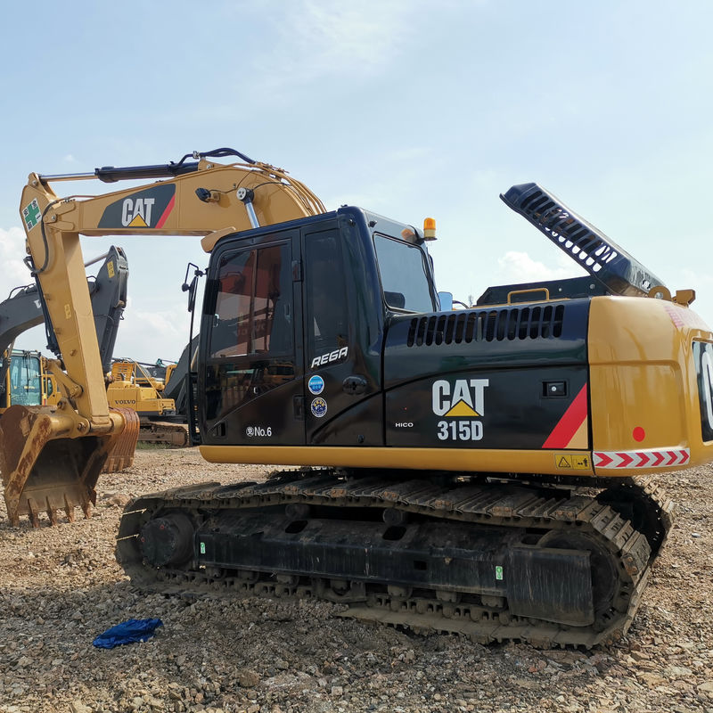 2001年~2000年 作業時間 CAT 315D 中型大型掘削機 15トンの古着クローラー掘削機