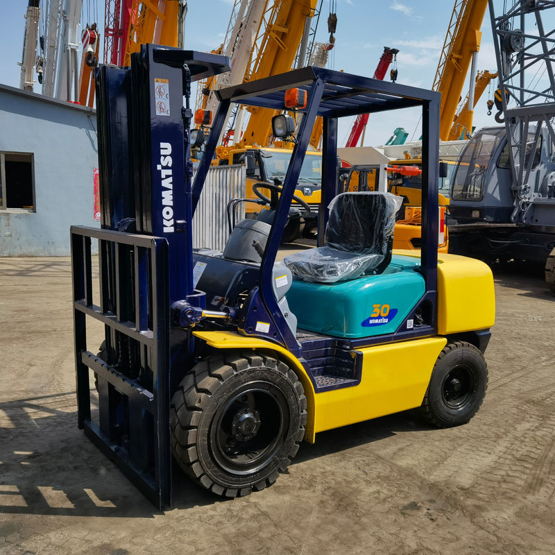 90% KOMATSU FD30フォークリフト ロングフアの手動電源 FD40 FD50 FD70