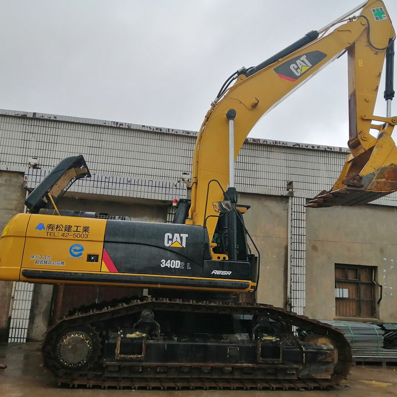 1M3 バケット容量 CAT クローラー 掘削機 340D2 340 342D2 2001-4000 作業時間