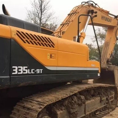 中古ハインダイ 335LC-9 掘削機 4m3 バケツ容量とオリジナルの水力弁