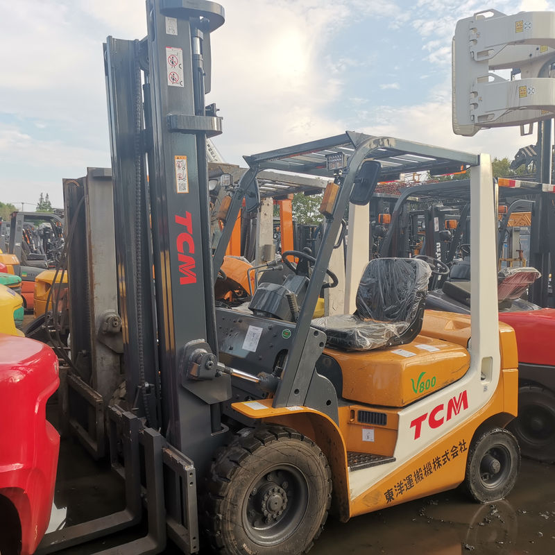 TCM ミニフォークリフト 1.5 トン 電源 常用フォーク幅