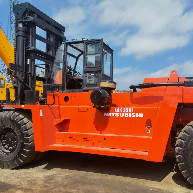 35t 三?? FD350 35トンのビルディング材料ショップ用フォークリフト フォーク長さ 3254mm