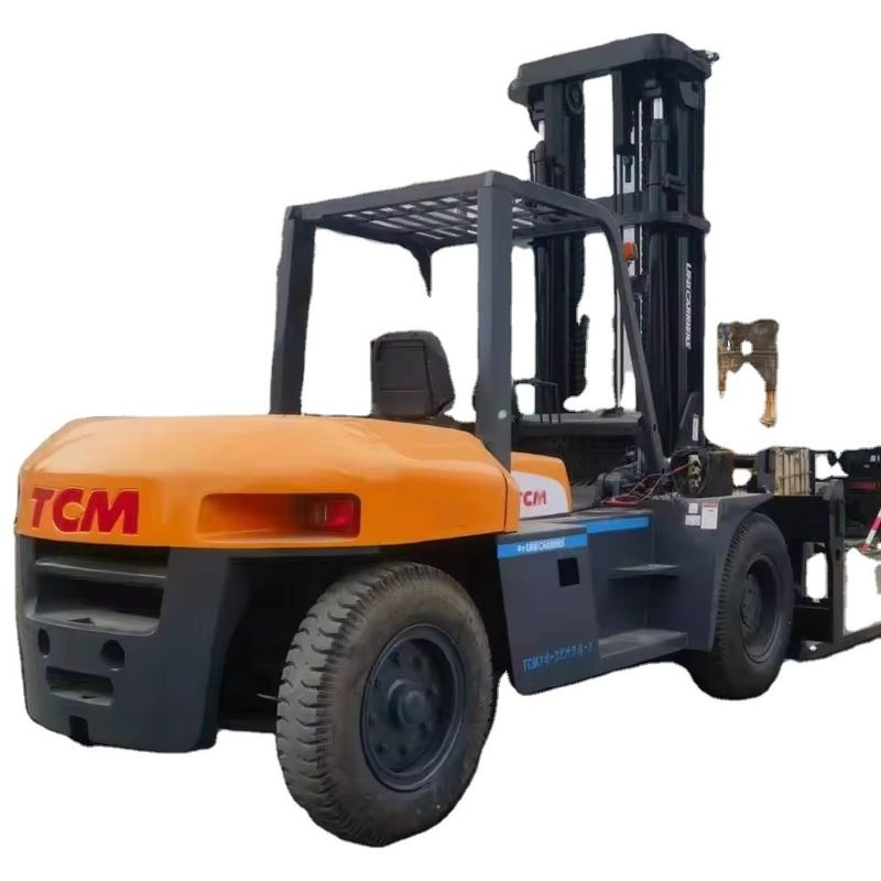 体重 KG 10000 kg 状態良好 Tcm 10トンのフォークリフト FD100 中古スタッカー 日本原産
