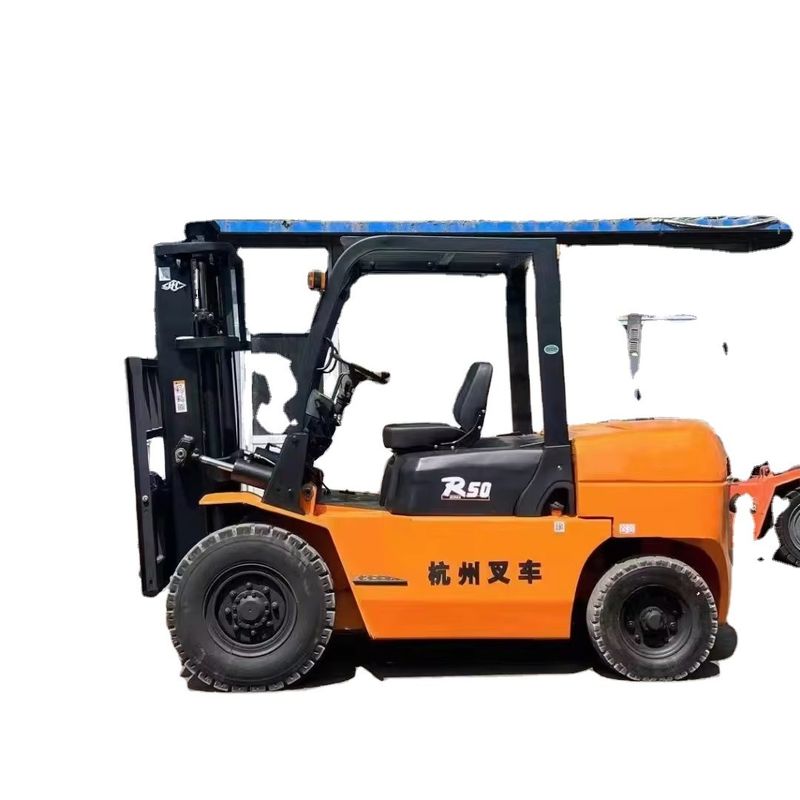 ハンチャ R100 R30 ディーゼルフォークリフト 5000 kg 衣料店の倉庫業務用