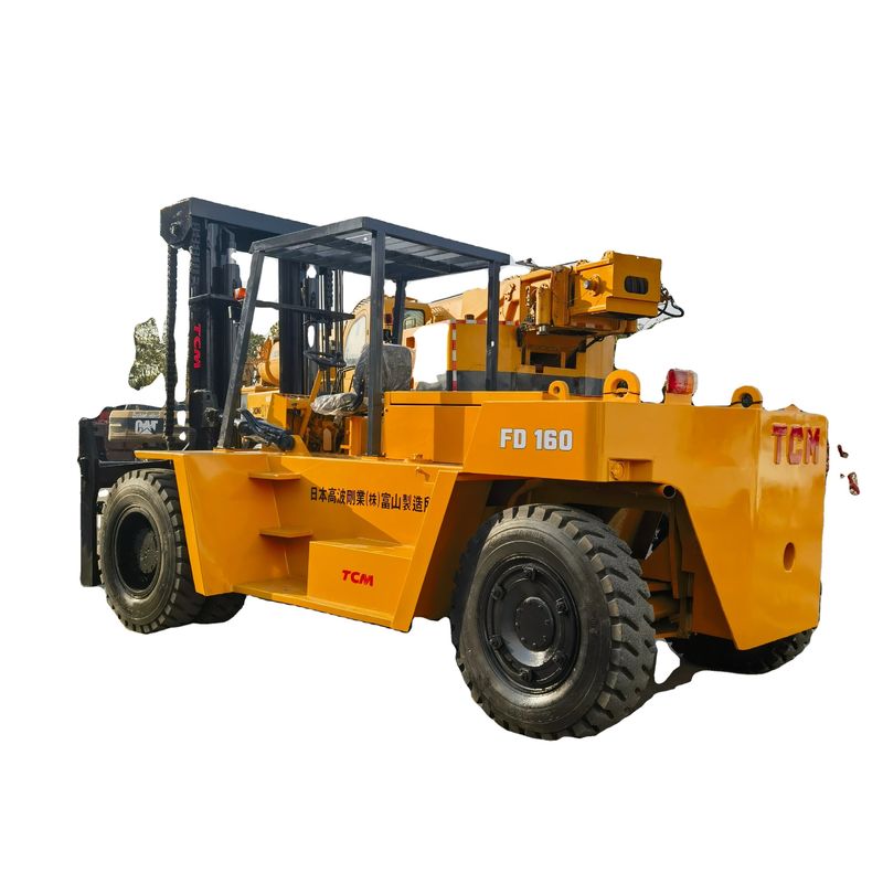16000 kg 重量 TCM FD160 ディーゼルフォークリフト あなたの予算内で印刷店のために